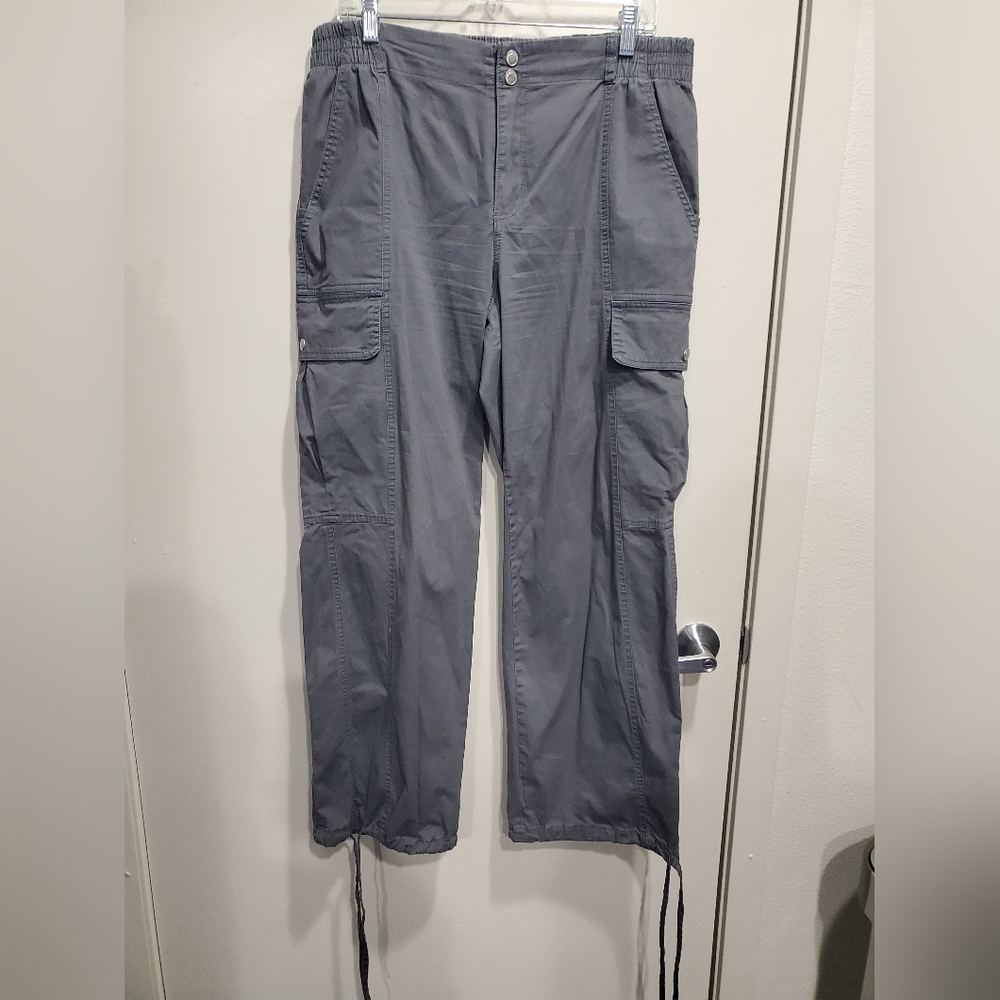 Men's Cali 1850 Los Angeles Gray Cargo Pants XL